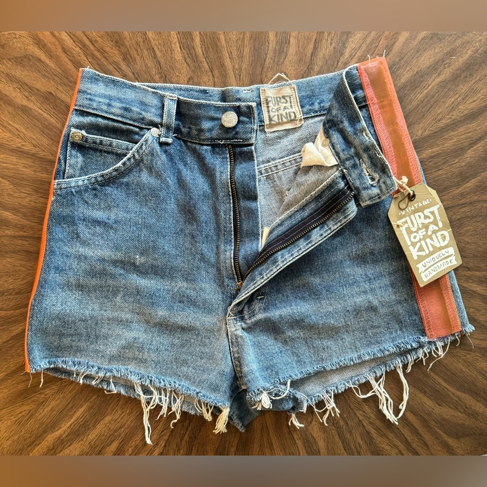 Furst of a Kind vintage Lee Jean shorts size 6 uniquely handmade